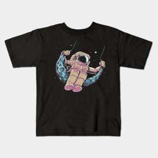 Play With Me In The Moon Kids T-Shirt